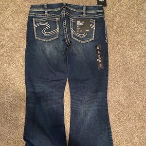 Women's Silver Jeans Pants